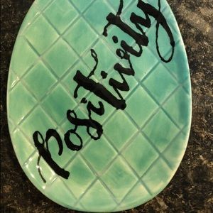 Hand painted Pineapple decor piece/jewelry dish!
